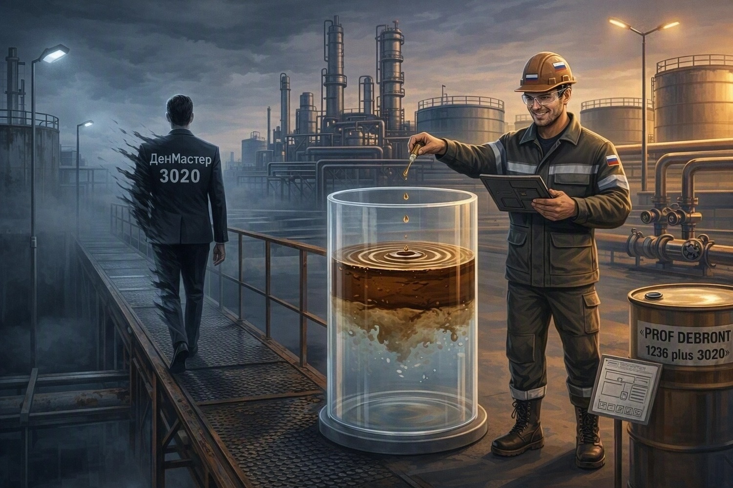 деэмульгатор ДенМастер 3020 деэмульгатор ДенМастер 3020