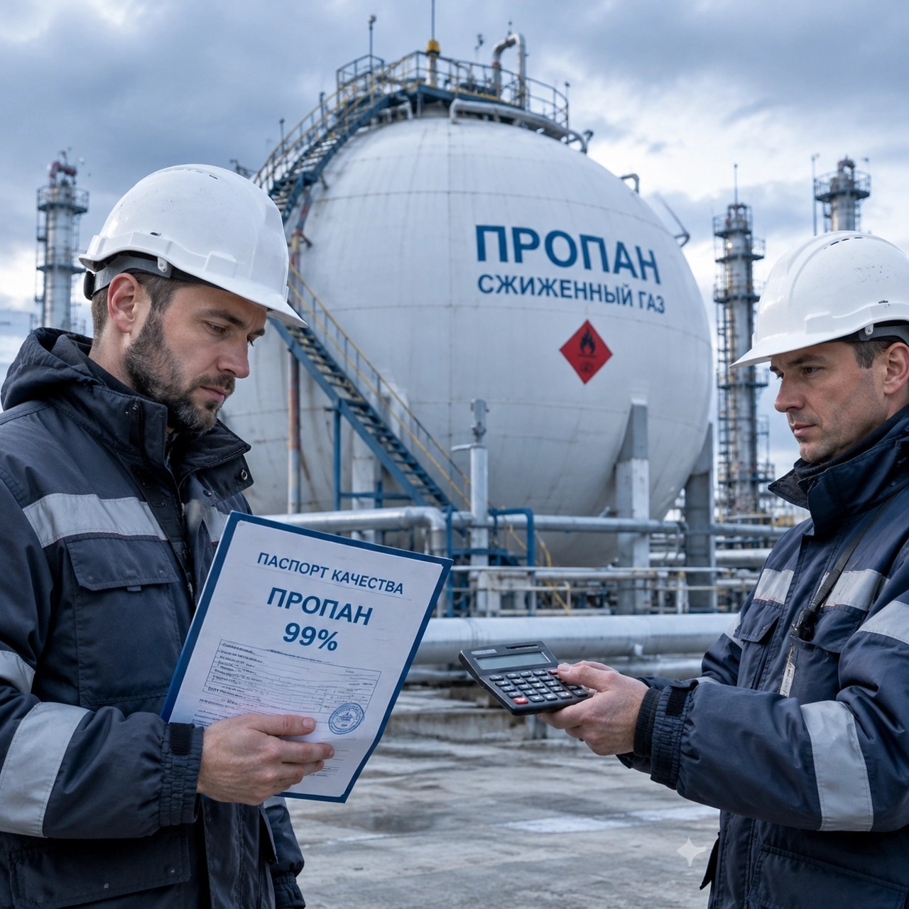 пропан от 16 тонн с доставкой