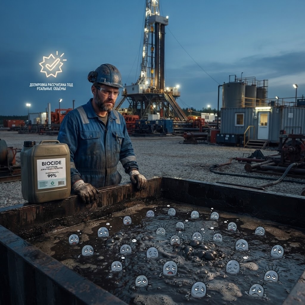 поставка бактерицида для нефтесервисных компаний поставка бактерицида для нефтесервисных компаний