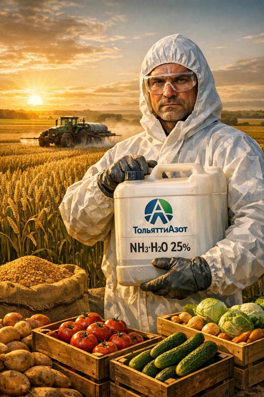 <span style="font-weight: bold;">Аммиак водный технический марки Б (25%) производства «ТольяттиАзот» </span>